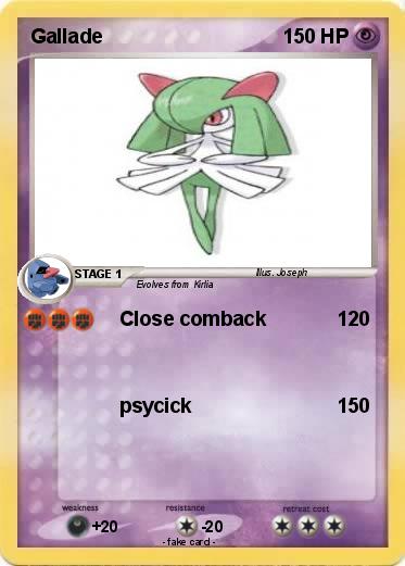 Pokemon Gallade