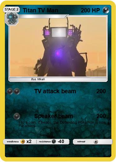 Pokemon Titan TV Man