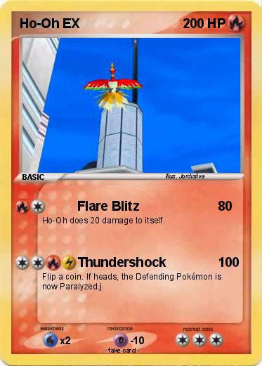 Pokemon Ho-Oh EX