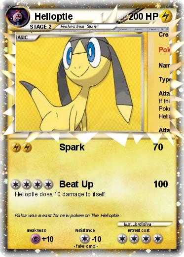 Pokemon Helioptle