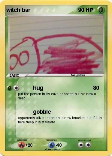 Pokemon witch bar