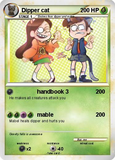 Pokemon Dipper cat