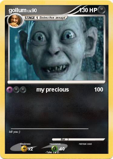 Pokemon gollum