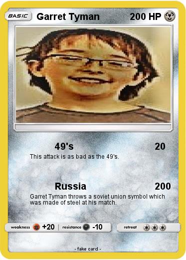 Pokemon Garret Tyman