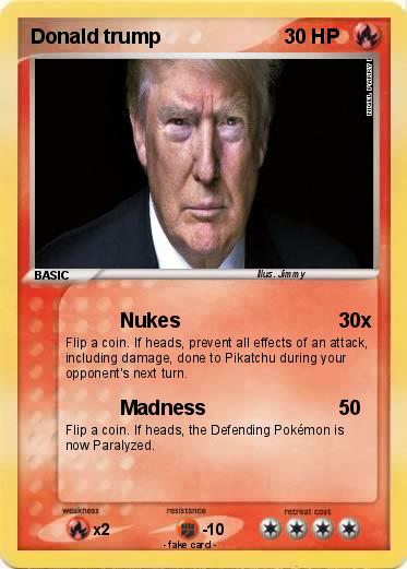 Pokemon Donald trump