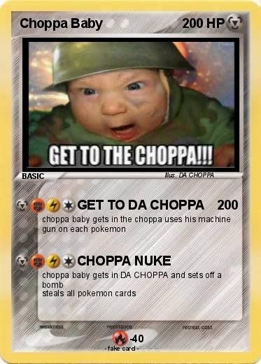 Pokemon Choppa Baby