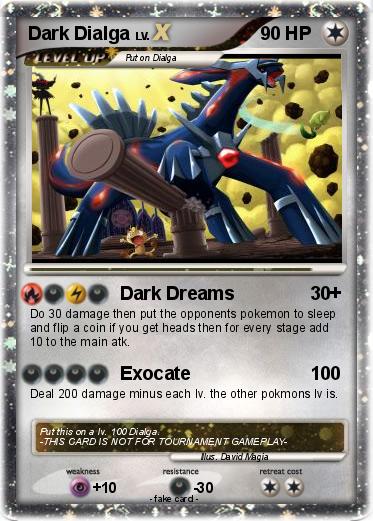 Pokemon Dark Dialga