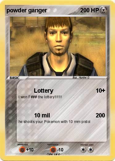 Pokemon powder ganger