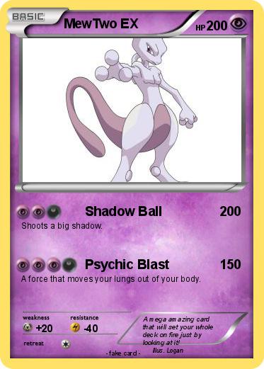 Pokemon MewTwo EX