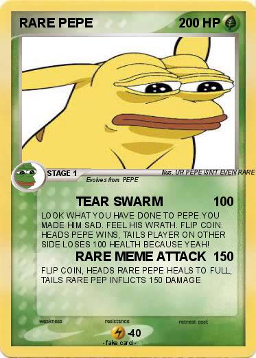 Pokemon RARE PEPE