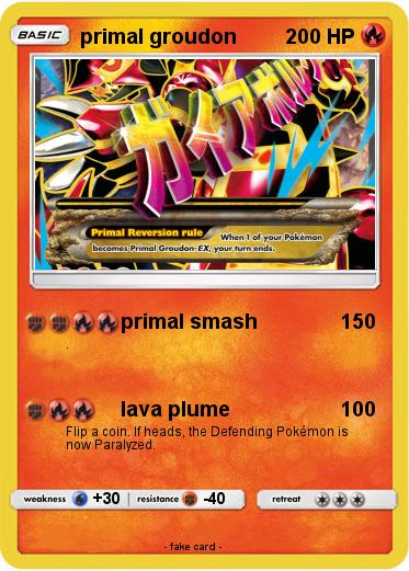 Pokemon primal groudon