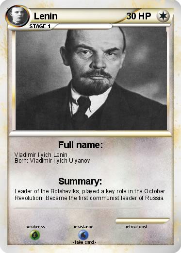 Pokemon Lenin