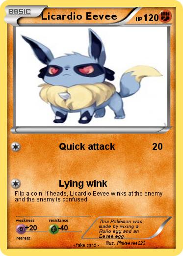 Pokemon Licardio Eevee