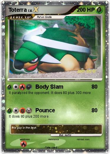Pokemon Toterra