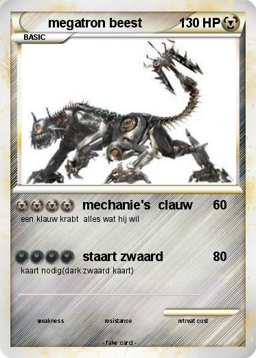 Pokemon megatron beest