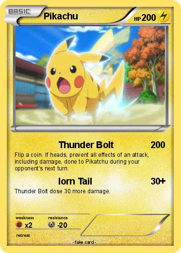 Pokemon Pikachu