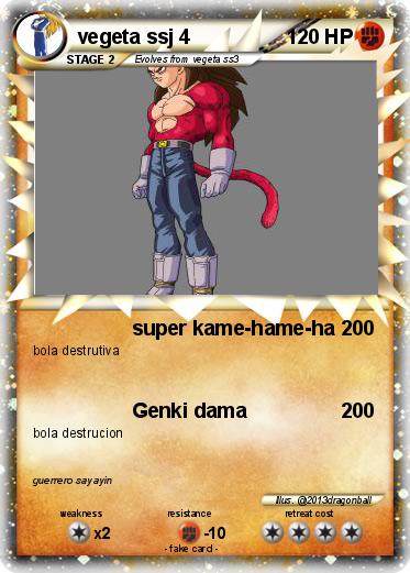 Pokemon vegeta ssj 4