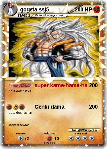 Pokemon gogeta ssj5