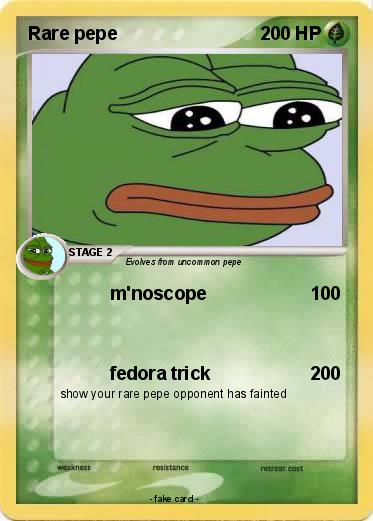 Pokemon Rare pepe