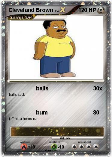 Pokemon Cleveland Brown