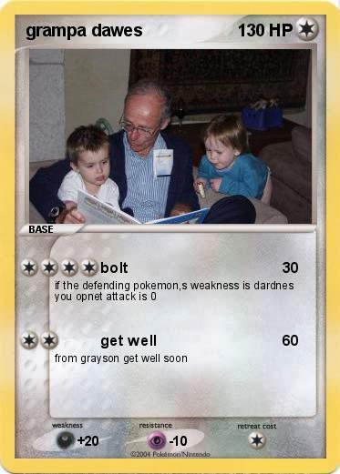 Pokemon grampa dawes