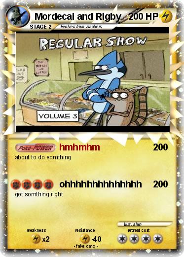 Pokemon Mordecai and Rigby
