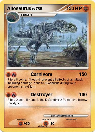 Pokemon Allosaurus