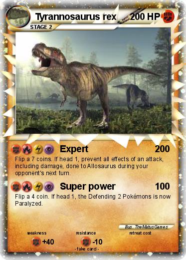 Pokemon Tyrannosaurus rex