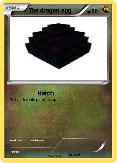 Pokemon The dragon egg