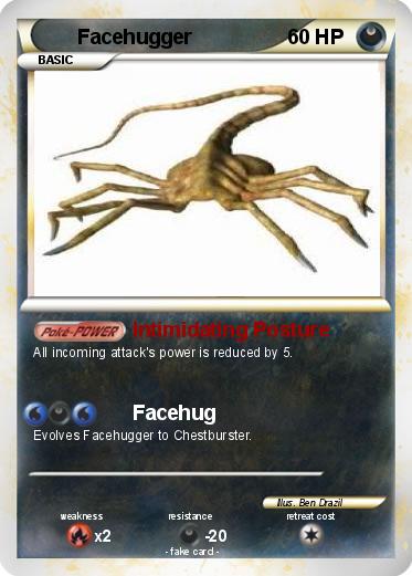 Pokemon Facehugger
