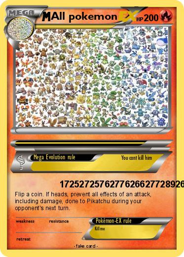 Pokemon All pokemon
