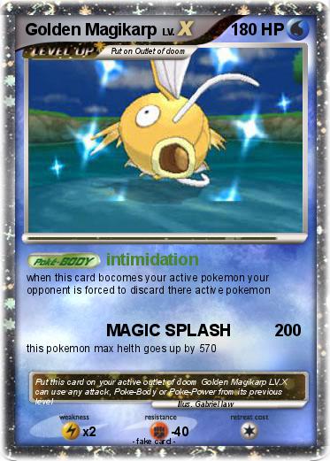 Pokemon Golden Magikarp