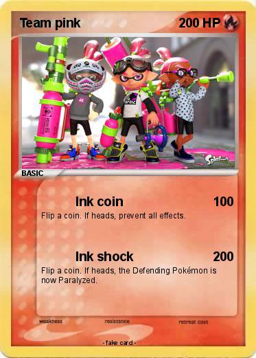 Pokemon Team pink