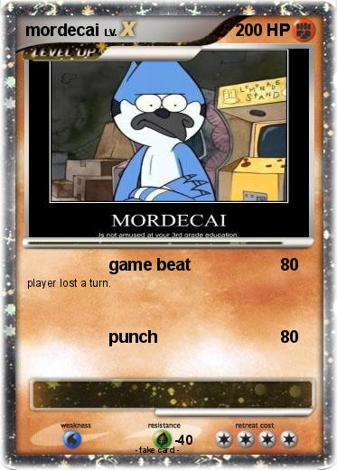 Pokemon mordecai