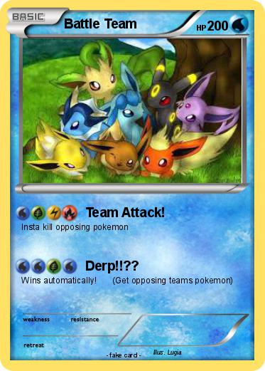 Pokemon Battle Team