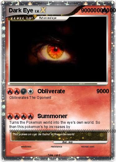 Pokemon Dark Eye