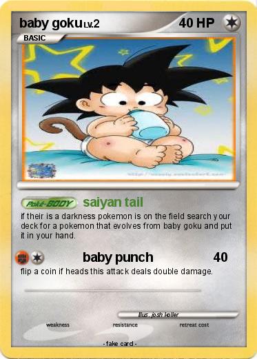 Pokemon baby goku