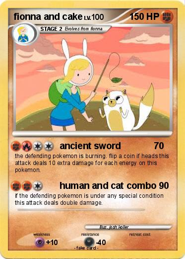 Pokemon fionna and cake