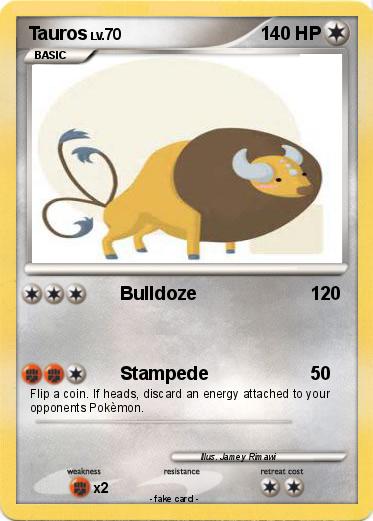 Pokemon Tauros