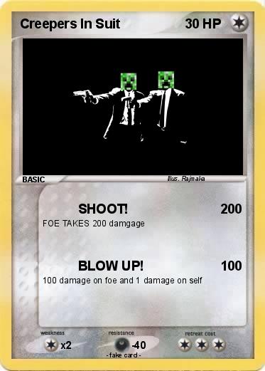 Pokemon Creepers In Suit