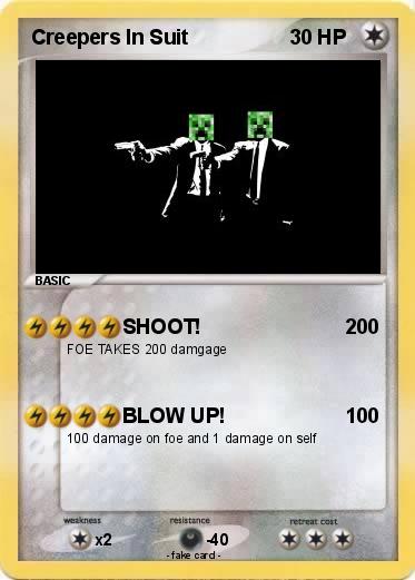 Pokemon Creepers In Suit