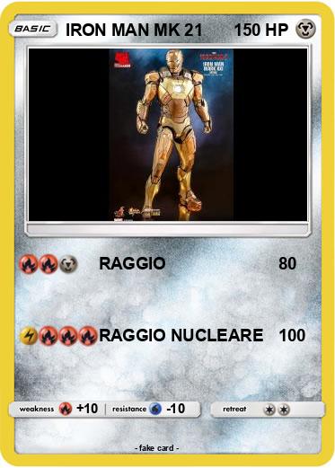 Pokemon IRON MAN MK 21