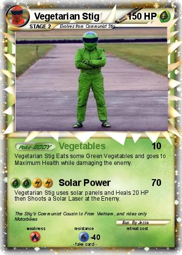 Pokemon Vegetarian Stig