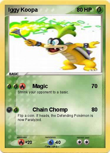 Pokemon Iggy Koopa