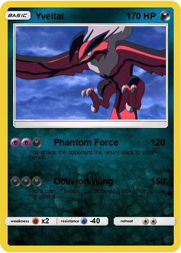 Pokemon Yveltal