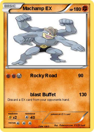 Pokemon Machamp EX