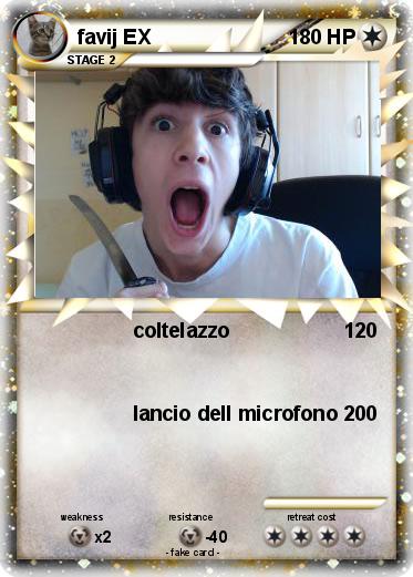 Pokemon favij EX