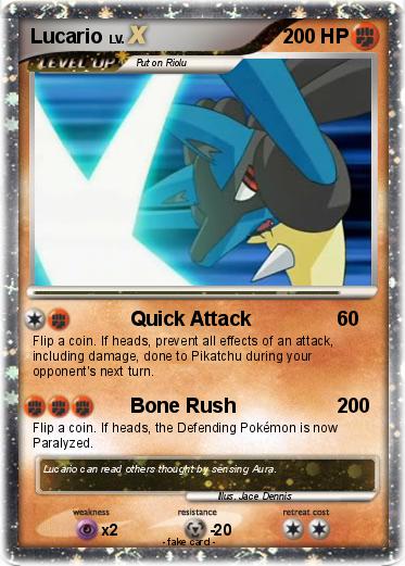Pokemon Lucario