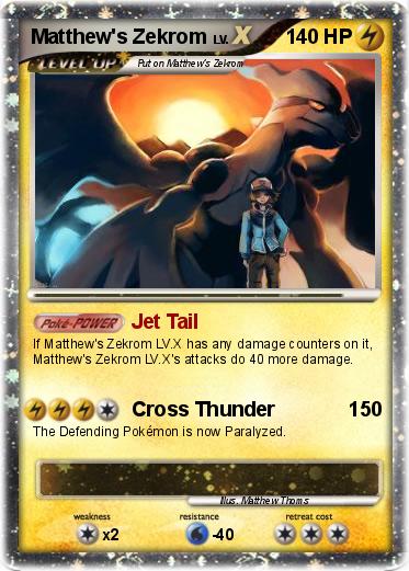 Pokemon Matthew's Zekrom