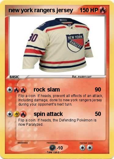 Pokemon new york rangers jersey